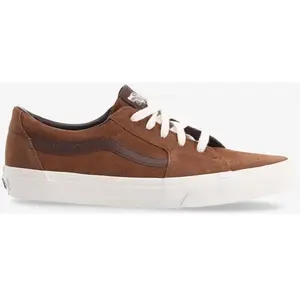 Chaussures Vans SK8-Low marron foncé - 40 pas cher
