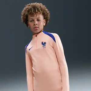Nike Haut d'entraînement enfant France Strike Gris 7/8 ans FZ9897-664 pas cher