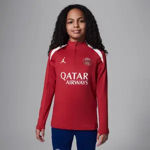 Haut d'entraînement de foot en maille Jordan Paris Saint-Germain Strik... pas cher