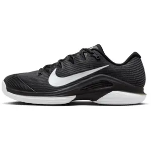 NIKE Homme Vapor 12 Sneaker, Black/White/DK Smoke Grey, 41 EU