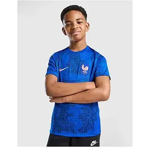 Nike Maillot enfant France Academy Pro Bleu 8/10 ans FZ9914-438 pas cher