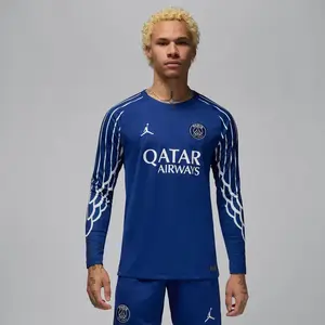 Maillot de foot à manches longues replica Jordan Dri-FIT Paris Saint-Germain 2024/25 Stadium 4e tenue pour homme - Bleu L HJ0867-493Vendu parjoom