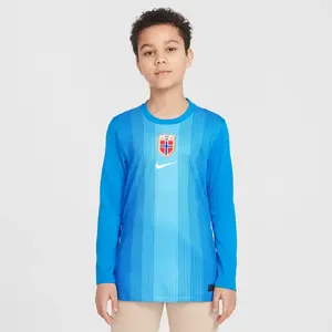 Maillot de foot à manches longues replica Nike Dri-FIT Norvège 2025/26... pas cher