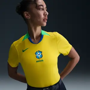 Comparateur de prix : Maillot de foot Replica Nike Dri-FIT Brésil 2025 Stadium Domicile (équ...