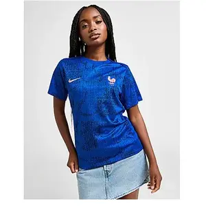 Haut de foot d'avant-match à manches courtes Nike Dri-FIT FFF Academy ... pas cher