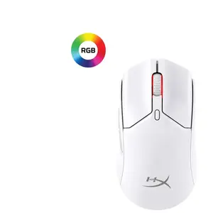 Comparateur de prix : HyperX Pulsefire Haste 2 Mini - Souris gamer sans fil (blanc)