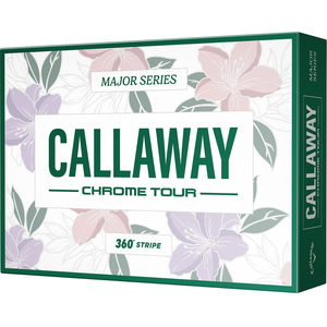 Comparateur de prix : Callaway balles de golf Chrome Tour 2026 April Major - Paquet de 12, blanc
