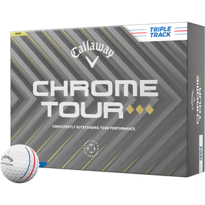 Comparateur de prix : Callaway Chrome Tour Triple Diamond White Triple Track Balles de golf