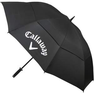 Comparateur de prix : Callaway Parapluie de golf Shield « 64 » Double Canopy, noir/gris