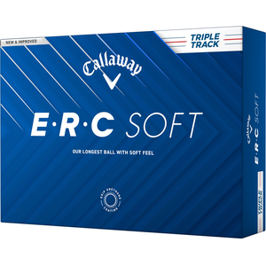 Comparateur de prix : Callaway ERC Soft 2025 White Triple Track Balles de golf