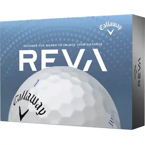 Comparateur de prix : Callaway Reva 2025 White Basic Balles de golf