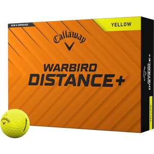 Comparateur de prix : Balles de golf Callaway Warbird Dist 25 (x12) Jaune TU 642156212