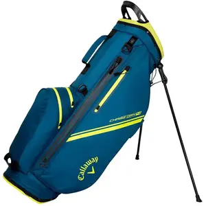 Comparateur de prix : Callaway Chase Dry Sac de golf sur pied Navy/Fluo Yellow