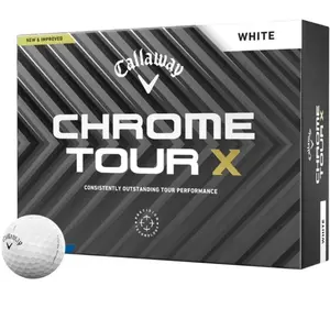 Comparateur de prix : Balles de golf Callaway Chrome Tour X (x12) Blanc TU 643226112