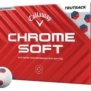 Comparateur de prix : Callaway True Track Balle de Golf chromée Souple de qualité supérieure 2024 Blanc