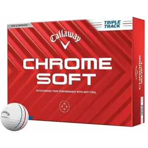 Comparateur de prix : Balles de golf Callaway Soft Triple Track 24 (x12) Blanc TU 64212611280
