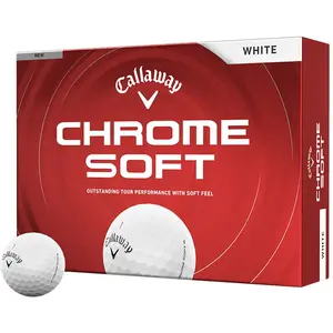 Comparateur de prix : Callaway Balles de golf Chrome Soft 2026 - Lot de 12, blanc