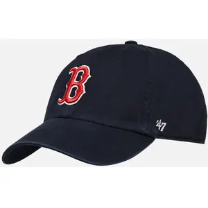 Comparateur de prix : Casquette de baseball Boston Red Sox 47Brand MLB Clean Up Bleu TU B-RGW02GWS-NYX