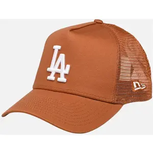 Comparateur de prix : Casquette Trucker - Los Angeles Dodgers par New Era Marron T.U Accessoires