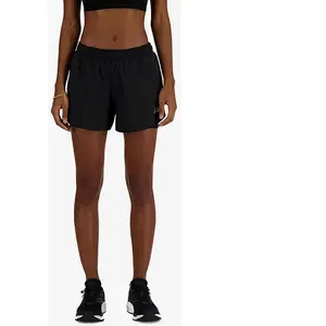 Short 2 en 1 new balance sport essentials 3in noir femme pas cher