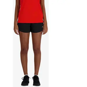 New Balance Short Logo Femme - Black, Black XL pas cher