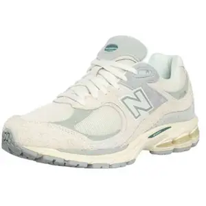 Chaussure De Lifestyle Sneakers New Balance - Unisexe - Gris - Cuir - Lacets pas cher