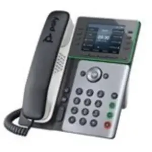 Comparateur de prix : Poly Edge E350 - Téléphone VoIP avec ID d'appelant/appel en instance -...