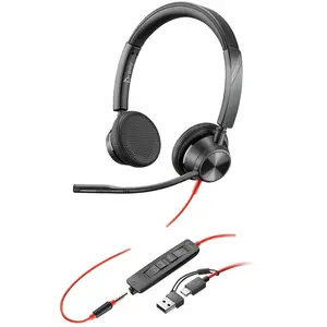 Comparateur de prix : Poly Headset Blackwire C3325-M Stereo USB-C/A & 3,5 mm Teams