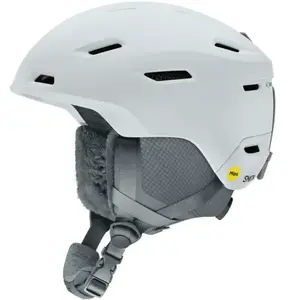 Casque Ski Smith Descend Junior MIPS (M - Matte White) pas cher