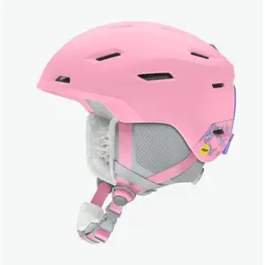 Smith - Descend JR MIPS - Casque ski enfant Matte Bright Pink Lofi Butterfly - S (51 - 55 cm) pas cher