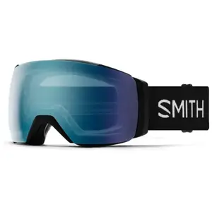 Comparateur de prix : Smith IO Mag XL - Masque ski Black ChromaPop Blue Mirror Cat 3 + ChromaPop Storm Blue Sensor Mirror Cat 3