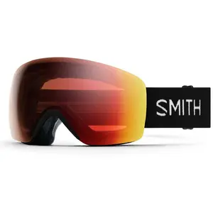 Smith Skyline - Masque ski Black ChromaPop Pro Photochromic Red Mirror pas cher