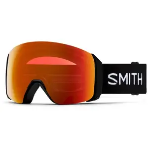 Smith - Masque de ski - 4D Mag Xl Black / Chromapop Everyday Red Mirror en Silicone - Noir pas cher