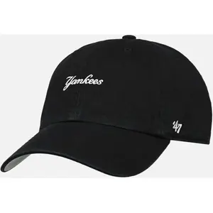 Comparateur de prix : Casquette '47 Brand  47 CAP MLB NEW YORK YANKEES BASE RUN SCRIPT CLEAN UP BLACK