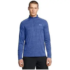 Under Armour T-shirt à Manches Longues Avec Demi-zip Tech Textured pas cher