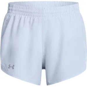 Under Armour Fly By 3in Short De Running Femmes - Bleu, Taille XS pas cher