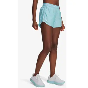 Short femme Under Armour Tech Play Up 3" Bleu L 1389882-494 pas cher