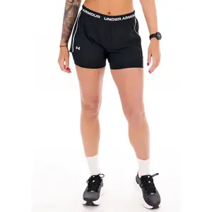 Short 2 en 1 femme Under Armour Tech Play Up Noir XL 1389895-001 pas cher