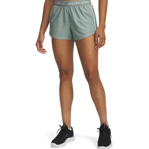 Short femme Under Armour Tech  Play Up Vert L 1389882-348