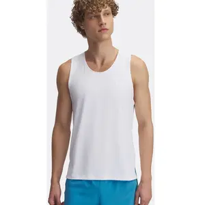 Under Armour Launch Elite Maillot De Course Hommes-Blanc, Taille XXL pas cher