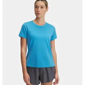 Under Armour Launch Maillot De Course Femmes-Turquoise, Taille XS pas cher
