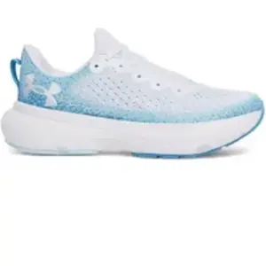 Chaussures de course Under Armour Infinite bleu clair blanc femme - 38 pas cher