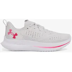 Chaussures de course Under Armour Velociti 4 gris rose pour femme - 40 pas cher