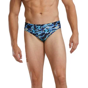 Comparateur de prix : Maillot de bain TYR Durafast Elite Brief Energia bleu noir - 36