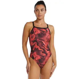 Tyr Maillot De Bain Durafast Elite Diamondfit Waveform 38 pas cher