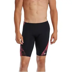 Maillot TYR Durafast Elite Dragonflyte Jammer noir bleu aqua - 28 pas cher