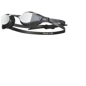 Lunettes de natation TYR Tracer X RZR miroir - silver/black/black - TU