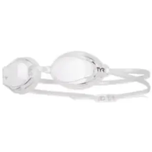 Lunettes de natation TYR Blackops 140 EV Racing avec verres transparents.