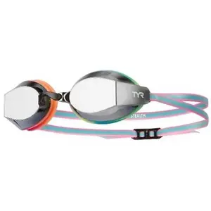 Tyr Lunettes De Natation Pour Enfants Blackops 140 Ev Racing Mirrored One Size