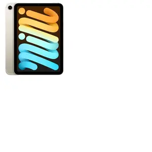 Apple iPad mini - 2021 - Wi-Fi + Cellular - 64 Go - Lumière stellaire pas cher